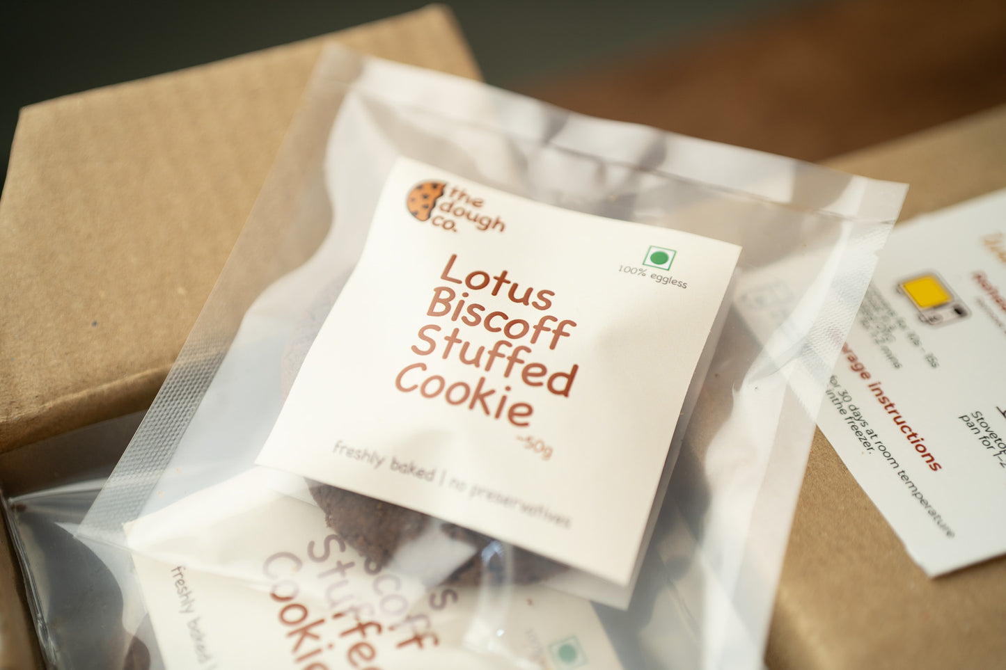 Lotus Biscoff Stuffed Cookie - Box of 5